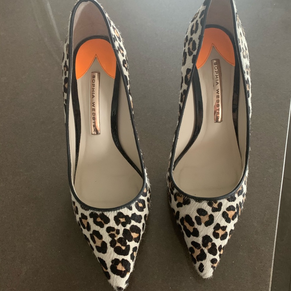 Sophia Webster animal print pumps